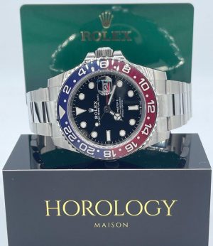 Brand New 2024 Sep Rolex GMT Master 2 Stainless Steel 126710BLRO Oyster “Pepsi”
