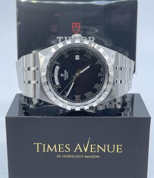 Brand New 2022 Tudor Royal 41mm Stainless Steel 28600 “Black Roman”