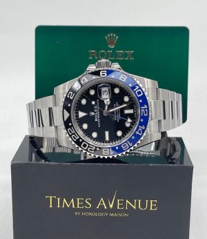 Brand New 2025 Feb Rolex GMT Master 2 Stainless Steel 126710BLNR  Oyster “Batman”