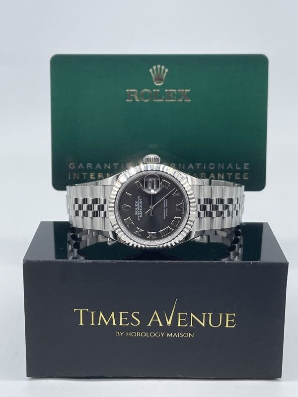 Rolex Datejust 28 Stainless Steel Jubilee Fluted Bezel 279174