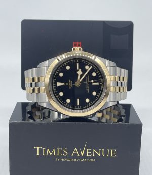 Brand New 2023 Apr Tudor Black Bay 41 Two-Tone Yellow Gold 79683 “Black”