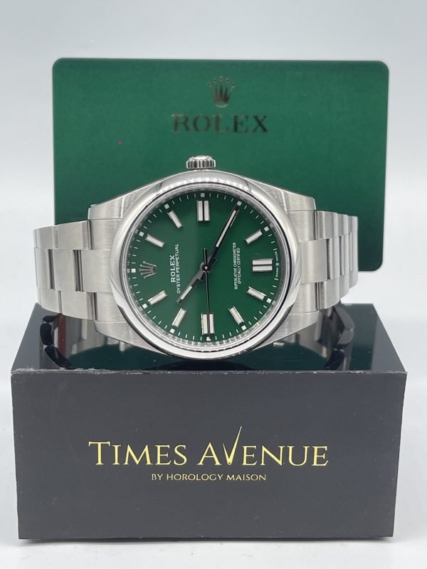 rolex-oyster-perpetual-41-124300-green