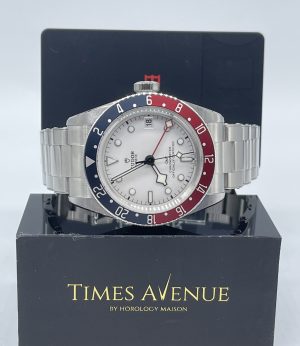 Brand New 2023 Aug Tudor Black Bay GMT 41 Stainless Steel 79830RB 79830 Bracelet “Pepsi”