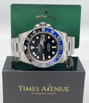 Brand New 2024 May Rolex GMT Master 2 Stainless Steel 126710BLNR Oyster “Batman”