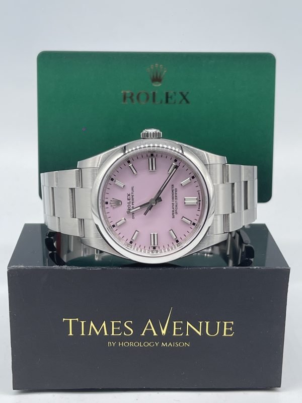 Rolex Oyster Perpetual 36mm Pink Dial 126000