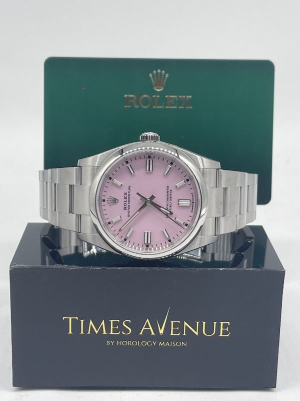 Rolex Oyster Perpetual 36mm Pink Dial 126000
