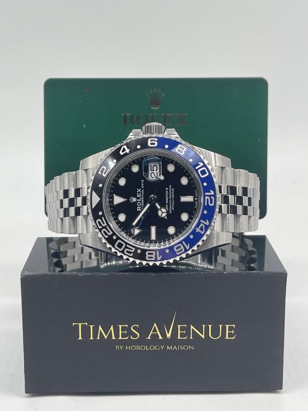 Brand New 2024 Feb Rolex GMT Master 2 Stainless Steel 126710BLNR Jubilee "Batgirl”