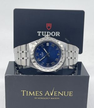 Brand New 2024 Jan Tudor Royal 34mm Stainless Steel 28600 “Blue”