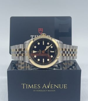 Brand New 2023 Oct Tudor Black Bay 36 Two-Tone Yellow Gold 79643 “Black”