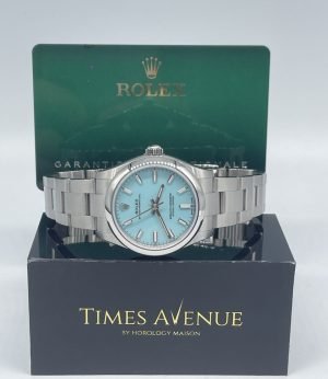 Brand New 2024 Jun Rolex Oyster Perpetual 31 Stainless Steel 277200 “Tiffany Blue”