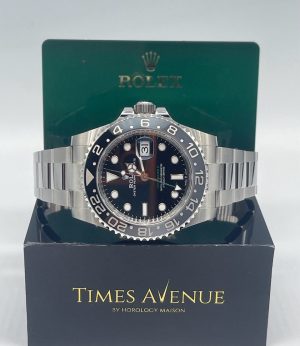 Brand New 2025 Jan Rolex GMT Master 2 Stainless Steel 126710GRNR Oyster “Bruce Wayne”