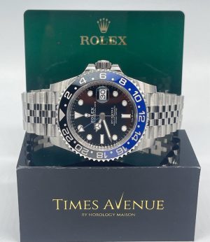 New Rolex GMT Master 2 126710BLNR Jubilee “Batgirl”