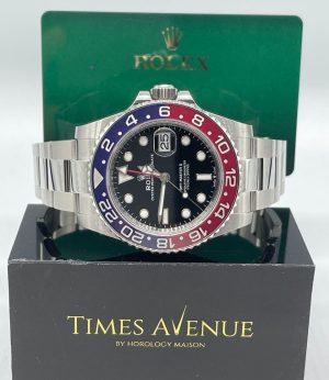 Brand New 2024 May Rolex GMT Master 2 Stainless Steel 126710BLRO Oyster “Pepsi”