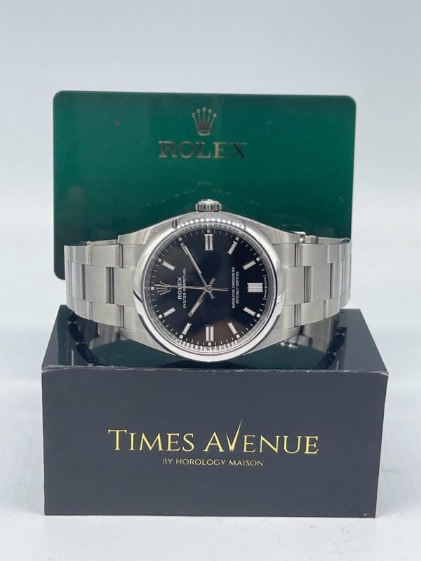 Rolex Oyster Perpetual 36 Stainless Steel 126000 Black Singapore