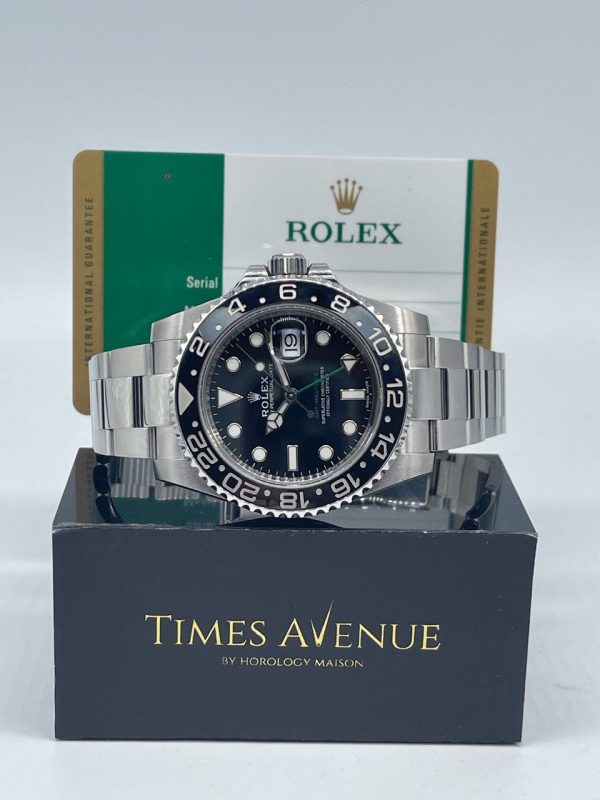 Rolex GMT Master 2 Stainless Steel 116710LN Oyster Black Singapore