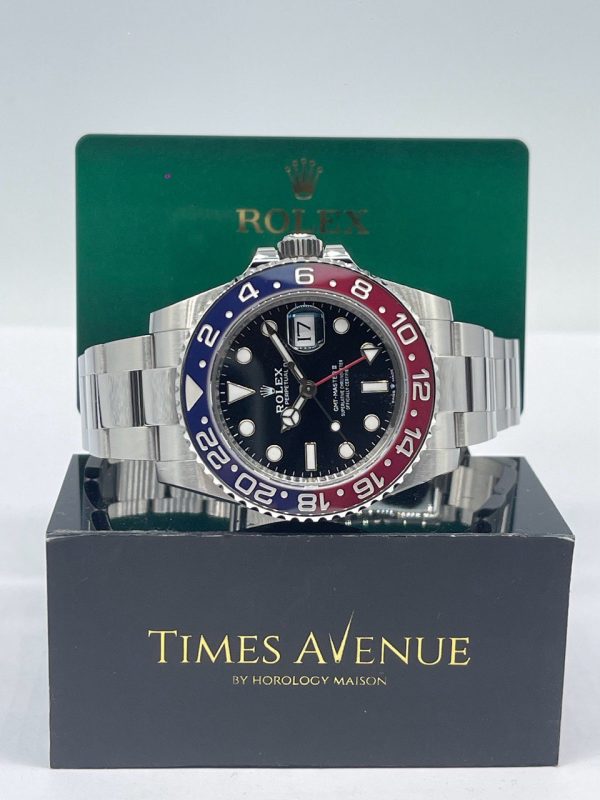Rolex GMT Master 2 Stainless Steel 126710BLRO Oyster Pepsi Mint Singapore