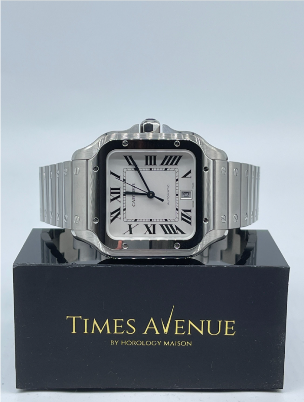 Santos de Cartier Large Model WSSA0018 White Singapore