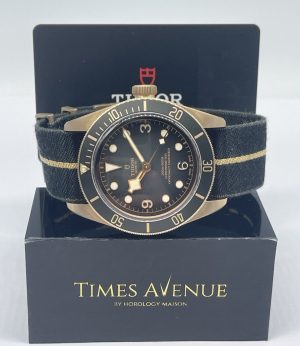 Brand New 2024 Oct Tudor Black Bay Bronze 43 79250BA 79250 Fabric