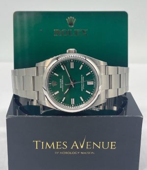 Mint 2024 Jun Rolex Oyster Perpetual 36 Stainless Steel 126000 “Green”