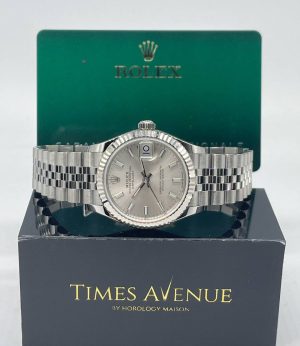 Brand New 2024 Dec Rolex Datejust 31 Stainless Steel Jubilee Fluted Bezel 278274 “Silver”