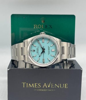 New Rolex Oyster Perpetual 36 Stainless Steel 126000 “Tiffany Blue”