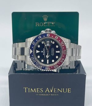 Mint 2022 Apr Rolex GMT Master 2 Stainless Steel 126710BLRO Oyster “Pepsi”