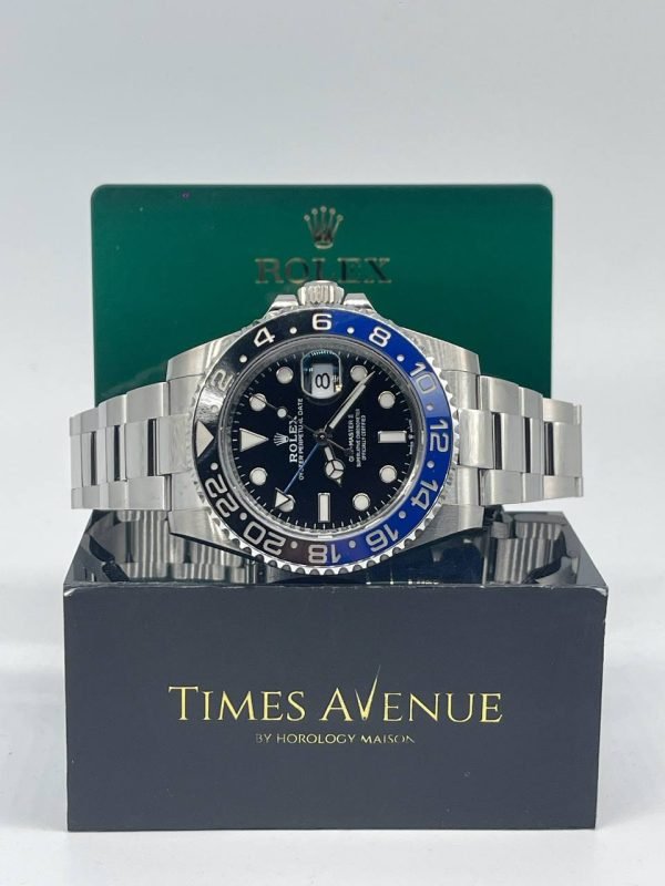 Rolex GMT Master 2 Stainless Steel 126710BLNR Oyster Batman Preowned Singapore