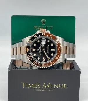 Preowned Rolex GMT Master 2 126711CHNR ”Rootbeer”