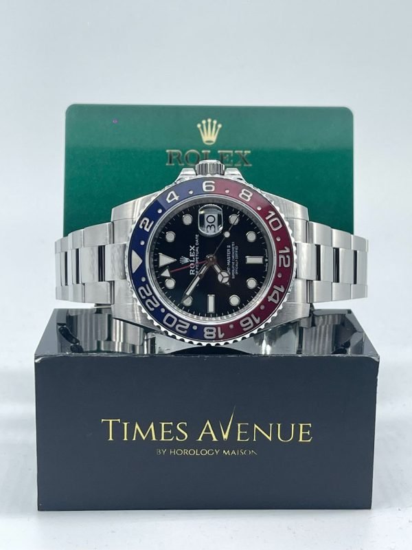 Rolex GMT Master 2 Stainless Steel 126710BLRO Oyster Pepsi” Singapore Preowned