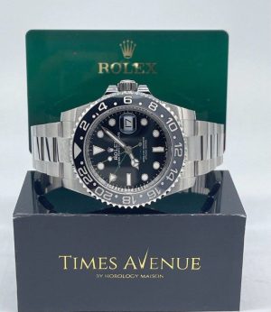 New Rolex GMT Master 2 126710GRNR Oyster “Bruce Wayne”