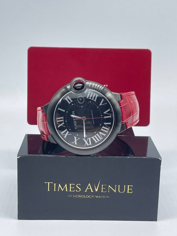 Cartier Ballon Bleu 42mm WSBB0015 Black Mint Condition Singapore