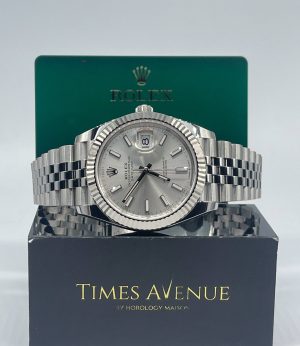 New Rolex Datejust 41 Jubilee 126334 “Silver”