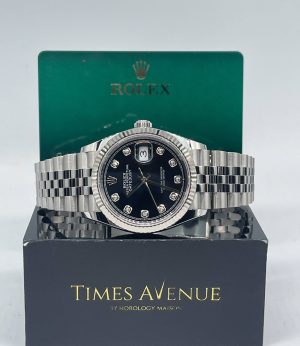 New Rolex Datejust 36 126234 “Black Diamond”