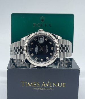 New Rolex Datejust 41 Jubilee 126334 “Black Diamond”