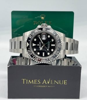 New Rolex GMT Master 2 126710GRNR Oyster “Bruce Wayne”