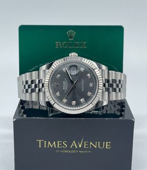 New Rolex Datejust 41 Jubilee 126334 “Slate Diamond”
