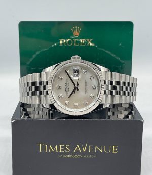 New Rolex Datejust 36 Jubilee 126234 “White MOP Diamond”