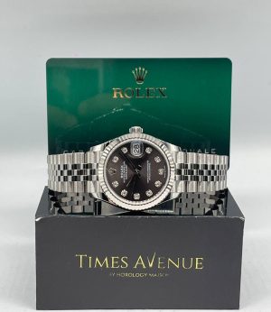 New Rolex Datejust 31 278274 “Dark Grey Diamond”