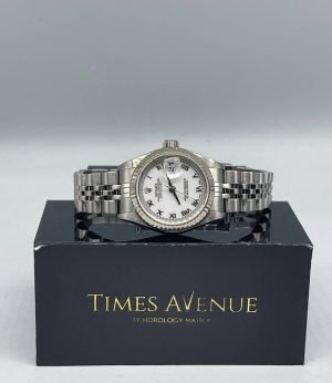 Preowned Rolex Datejust 26 79174 ” White Roman”