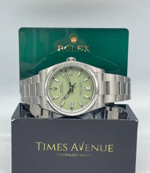 Mint Rolex Oyster Perpetual 36 Stainless Steel 126000 “Pistachio”