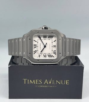 Mint Cartier Santos Large WSSA0089 Titanium Bracelet “White”