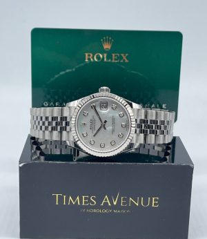 New Rolex Datejust 31 278274 ” MOP 10PT Diamonds”
